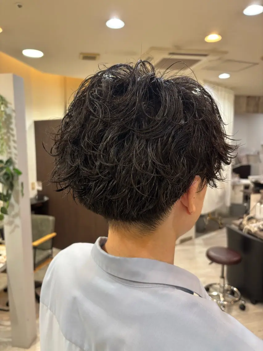 メンズ メンズパーマ 波巻きパーマ カット パーマ 【モデル様募集中】 渡邊 マサキのヘアスタイル