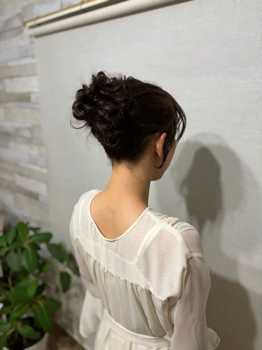 ヘアアレンジ ヘアセット hair salon【クラン】のヘアスタイル