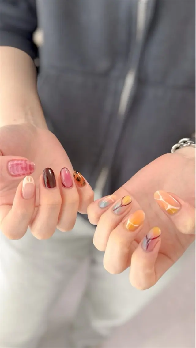ネイル ハンドネイル ハンドケア emunail あやかのネイルデザイン