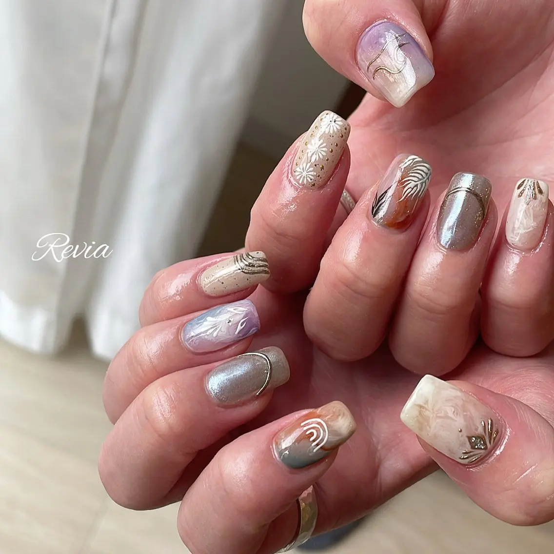 ネイル ハンドネイル ERI Nailistのネイルデザイン
