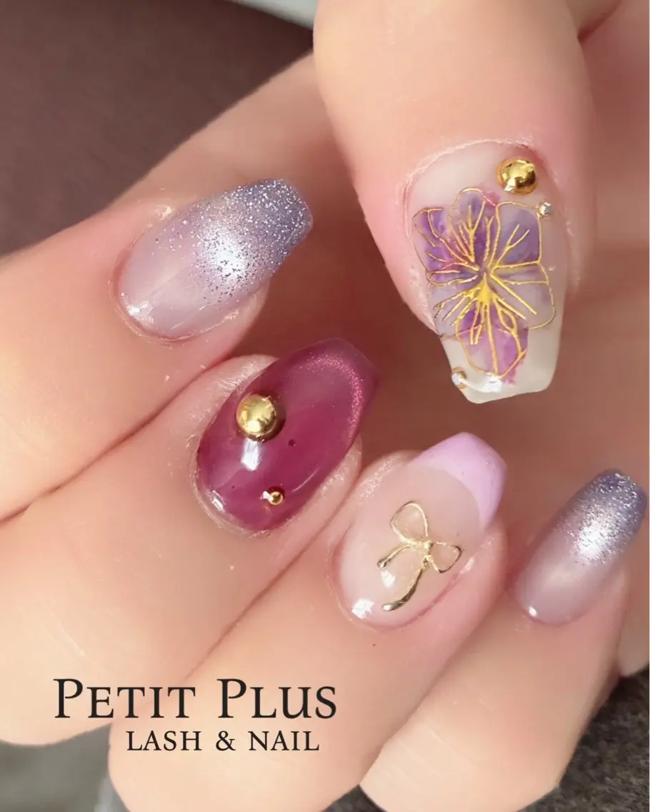 ネイル ハンドネイル Petit Plus YUUKAのネイルデザイン