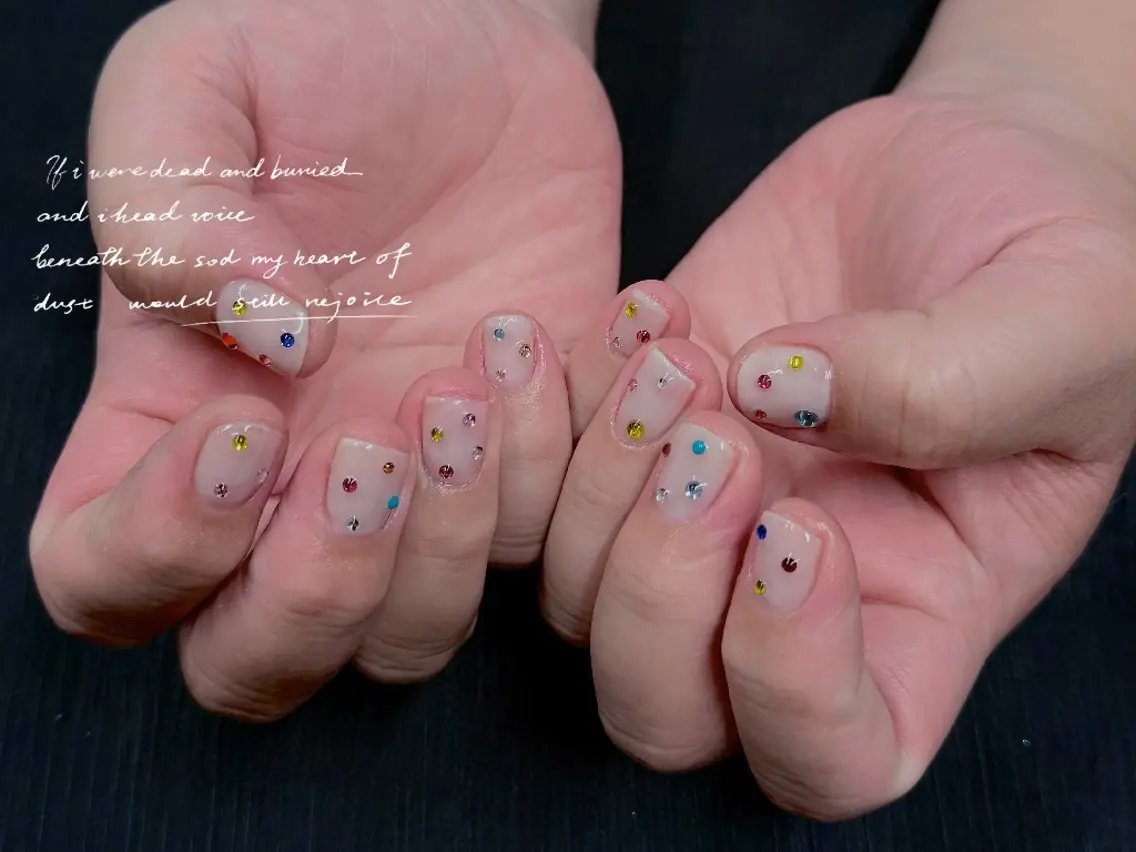 ネイル ハンドネイル 💜MIYA nail鶴見店のネイルデザイン