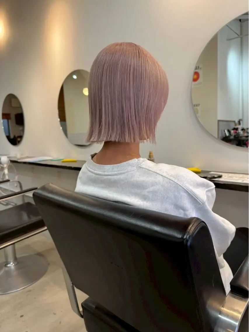 ショート LUCK rizunaのヘアスタイル