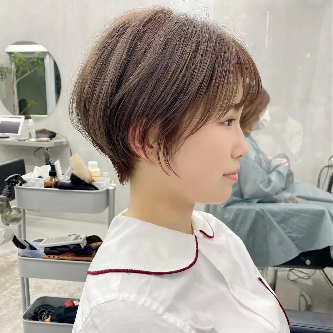 ショート カラー 華 /ショート/ボブのヘアスタイル