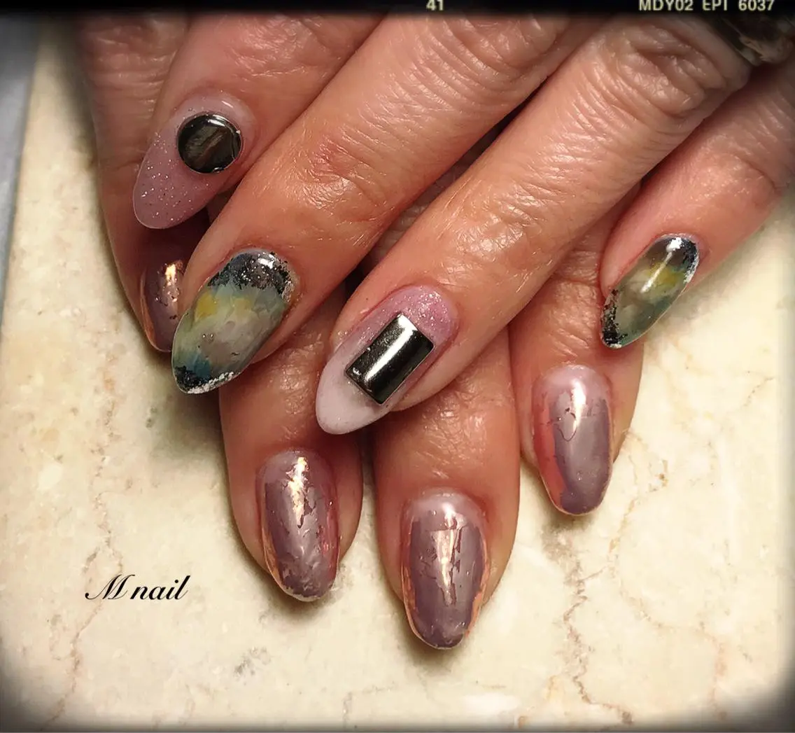 ネイル M nail 市原市ちはら台のネイルデザイン