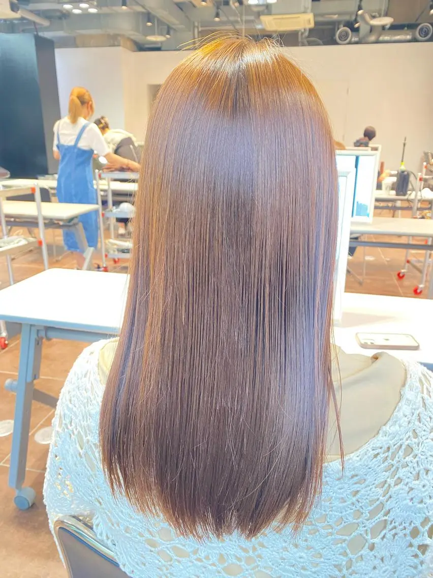 ✨ミニモクーポン✨カラー＋髪質改善トリートメントの写真
