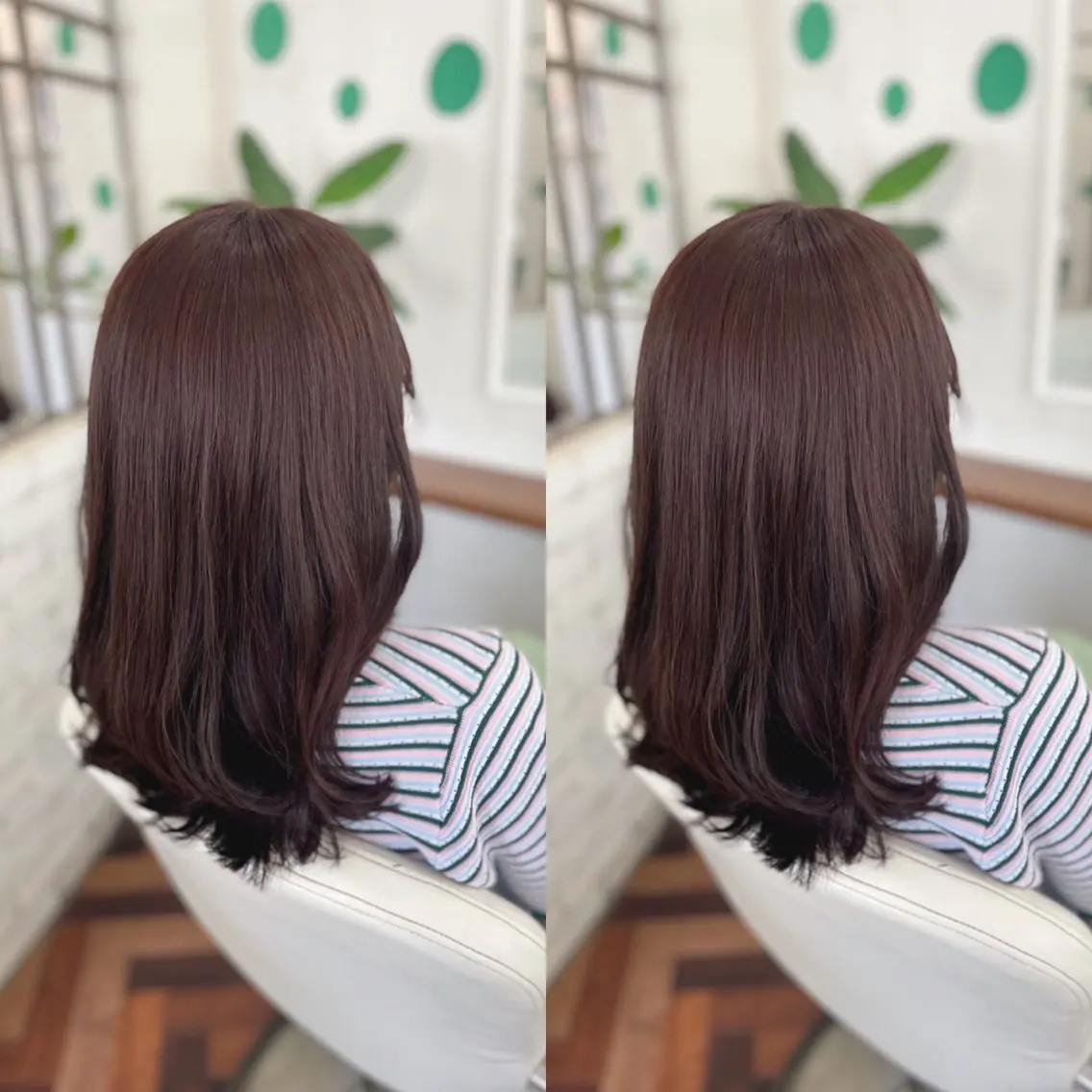 セミロング カラー ピンクカラー fulam － KAEDEのヘアスタイル