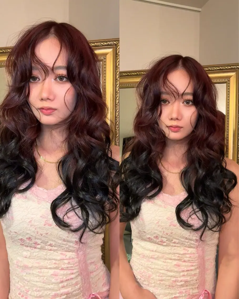 💈【ロング~ミディアム限定】カット＋艶カラー＋3step treatment 💎😶‍🌫️の写真