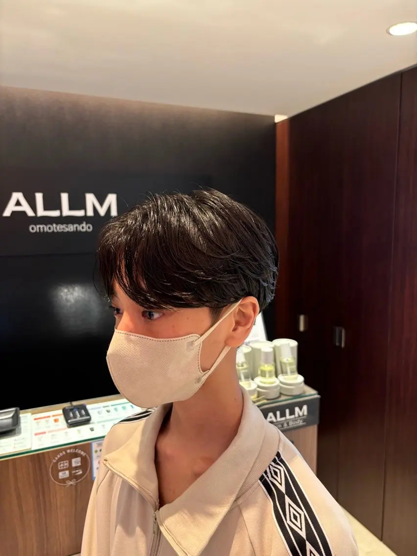 【リピーター様/平日限定】🔹メンズカット+カルマパーマ🔥 (メンズ韓国ヘア)の写真