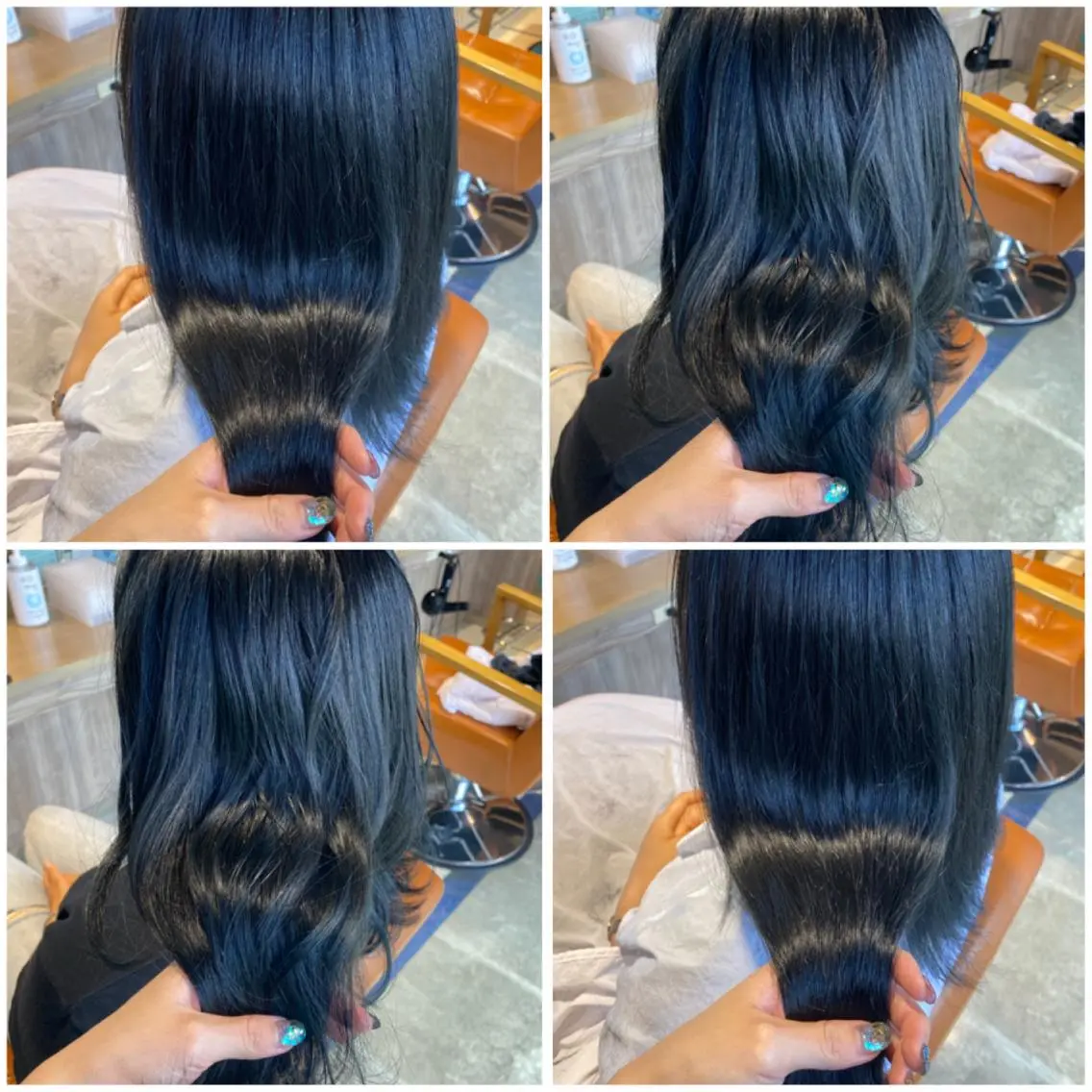 カラー イルミナカラー カット ヘアカラー トリートメント 🩵盛れる顔周りヘア EMI🩵のヘアスタイル