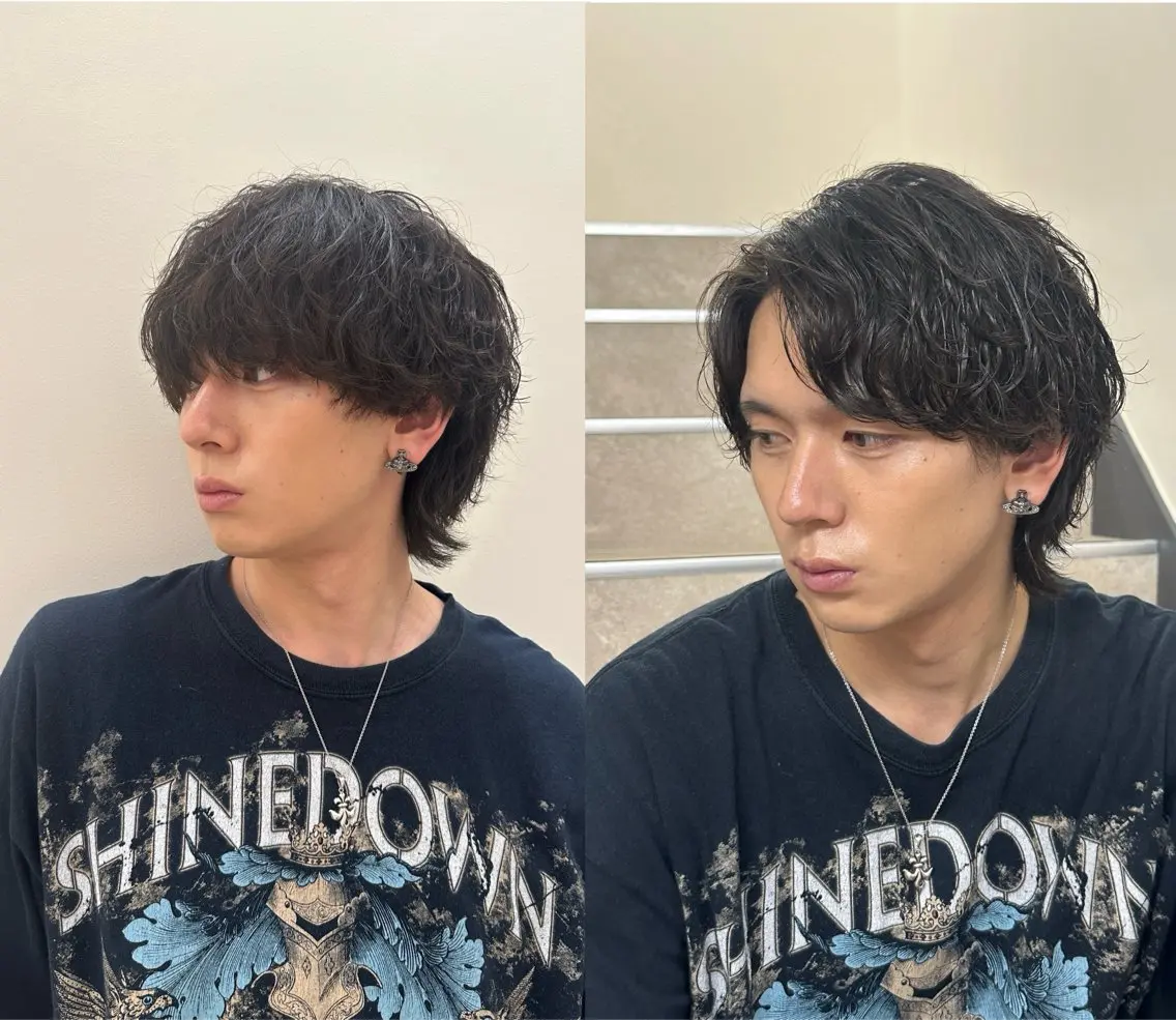 パーマ メンズ メンズパーマ パーマ 松田 潤平／メンズ特化のヘアスタイル