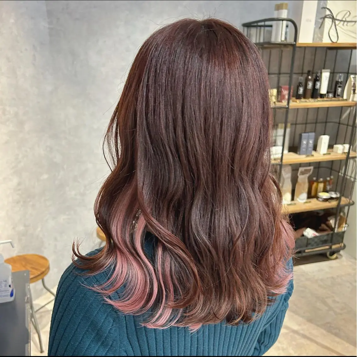 ミディアム カット エクステ ブリーチ&エクステ 🥀ケアカラー特化のヘアスタイル