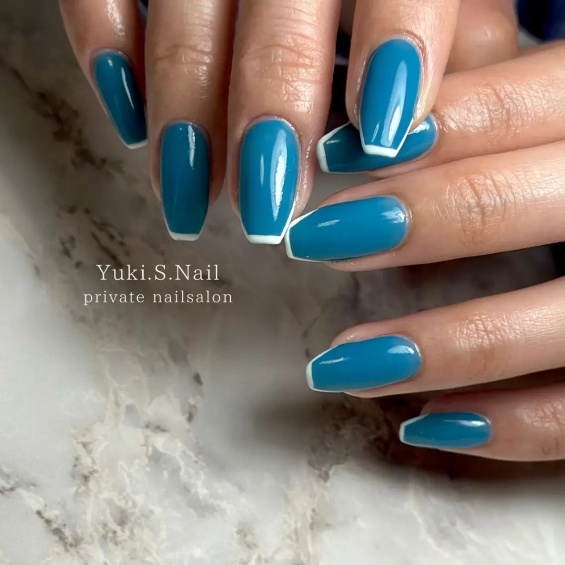 ショート ハンドネイル Yuki S.Nailのネイルデザイン