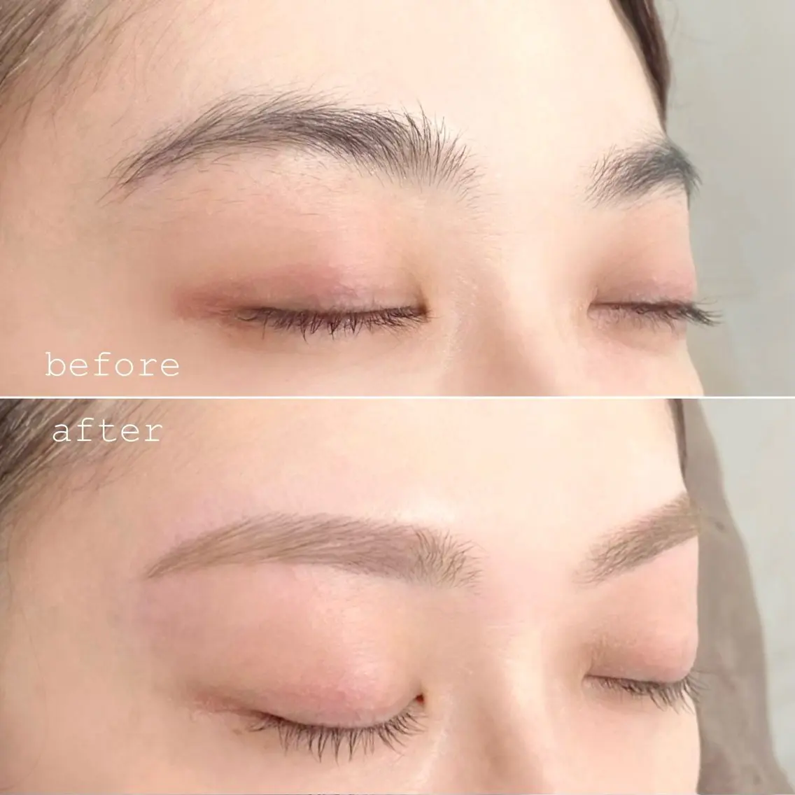 初回🌿アイブロウスタイリング(wax、毛抜き、まびき、カット、メイクレクチャー)の写真