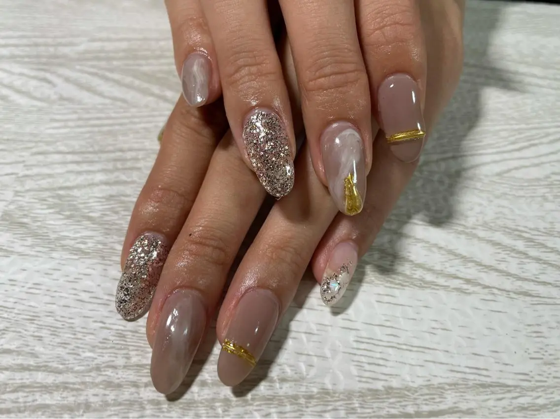 ネイル ハンドネイル Ulu Nail 🌱MOMOKAのネイルデザイン