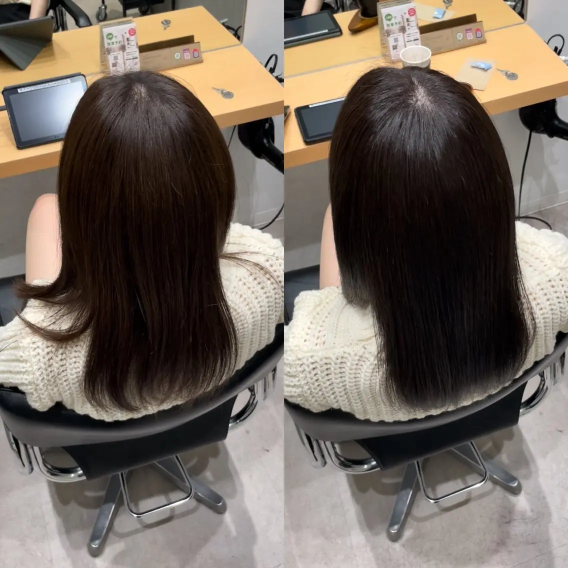 ショート カラー アクアカラー 髪質改善 トリートメント カット ヘアカラー トリートメント 髪質改善ヘアケア 艶髪特化/上田のヘアスタイル