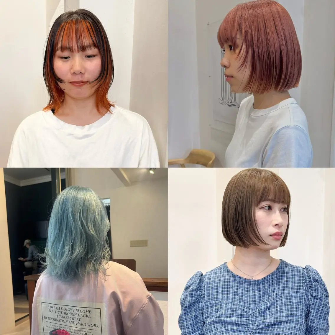 ヘアカラー 堤 裕香のヘアスタイル
