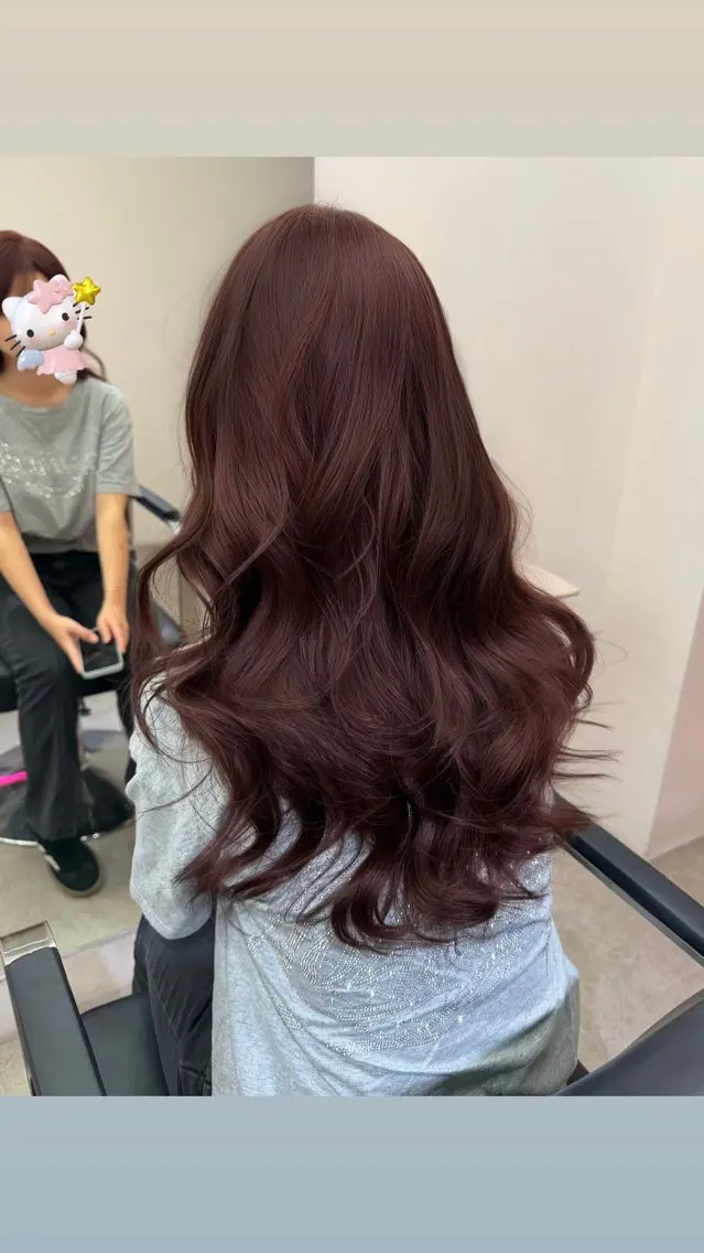 ロング ヘアカラー トリートメント 【店長】 Mahiroのヘアスタイル