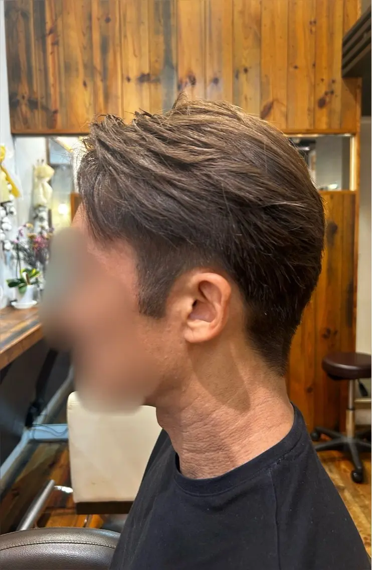 ショート モ リのヘアスタイル