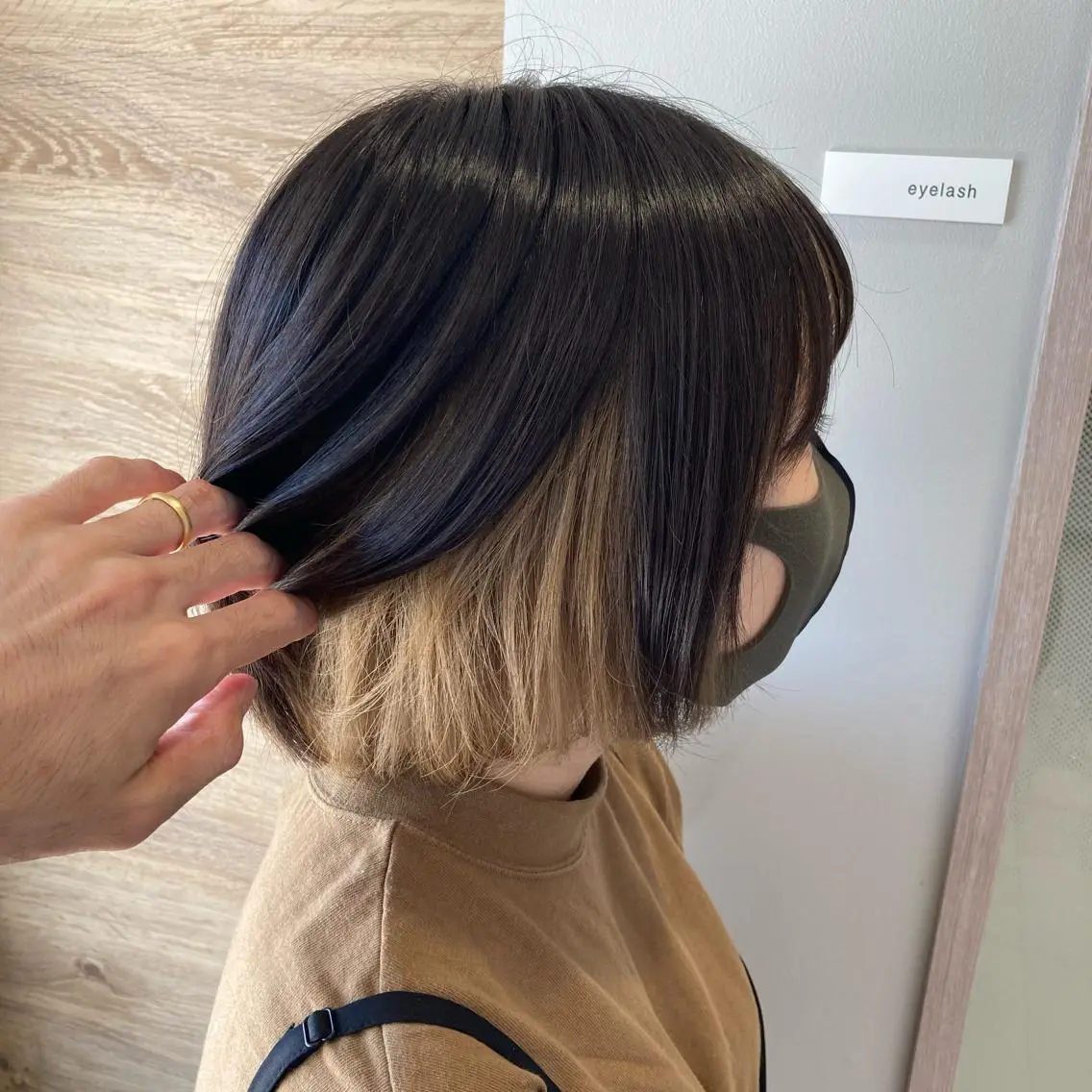 ショート カラー 田村 瑠袈のヘアスタイル