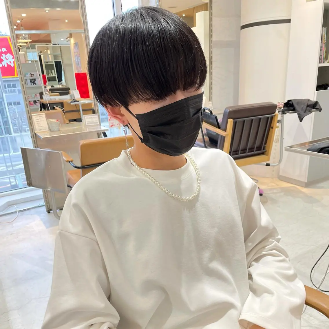 メンズ メンズ韓国風 韓国マッシュ マッシュ カット 大阪韓国ヘア 🦋RINKAのヘアスタイル