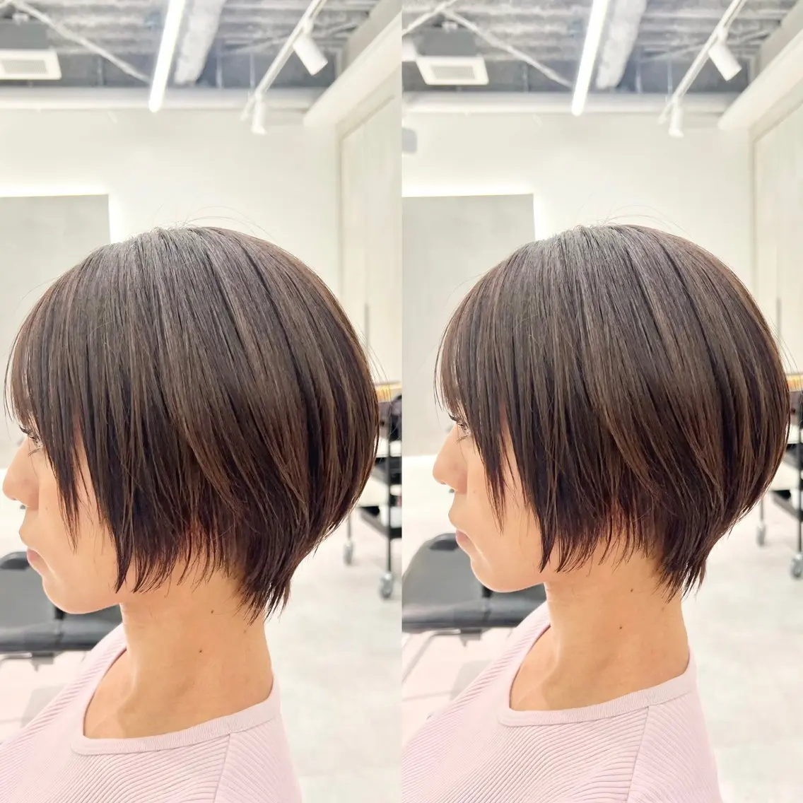 ショート カット ヘアカラー トリートメント ツイスパ/シャドウ 矢吹俊大郎のヘアスタイル