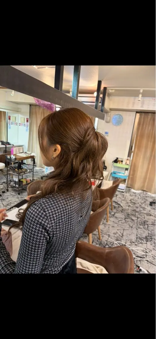 ロング とっぴ クオーレのヘアスタイル