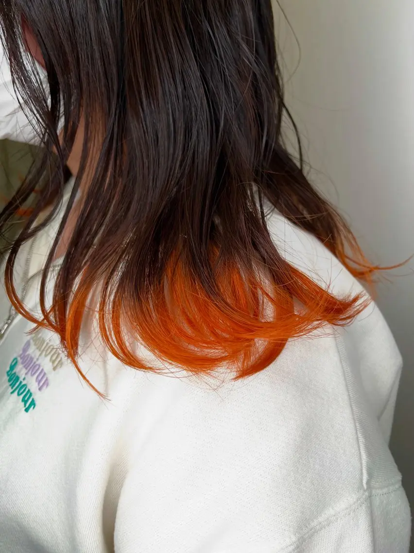 ミディアム カラー ヘアカラー 加藤志保 🎗️🫧モデル募集のヘアスタイル