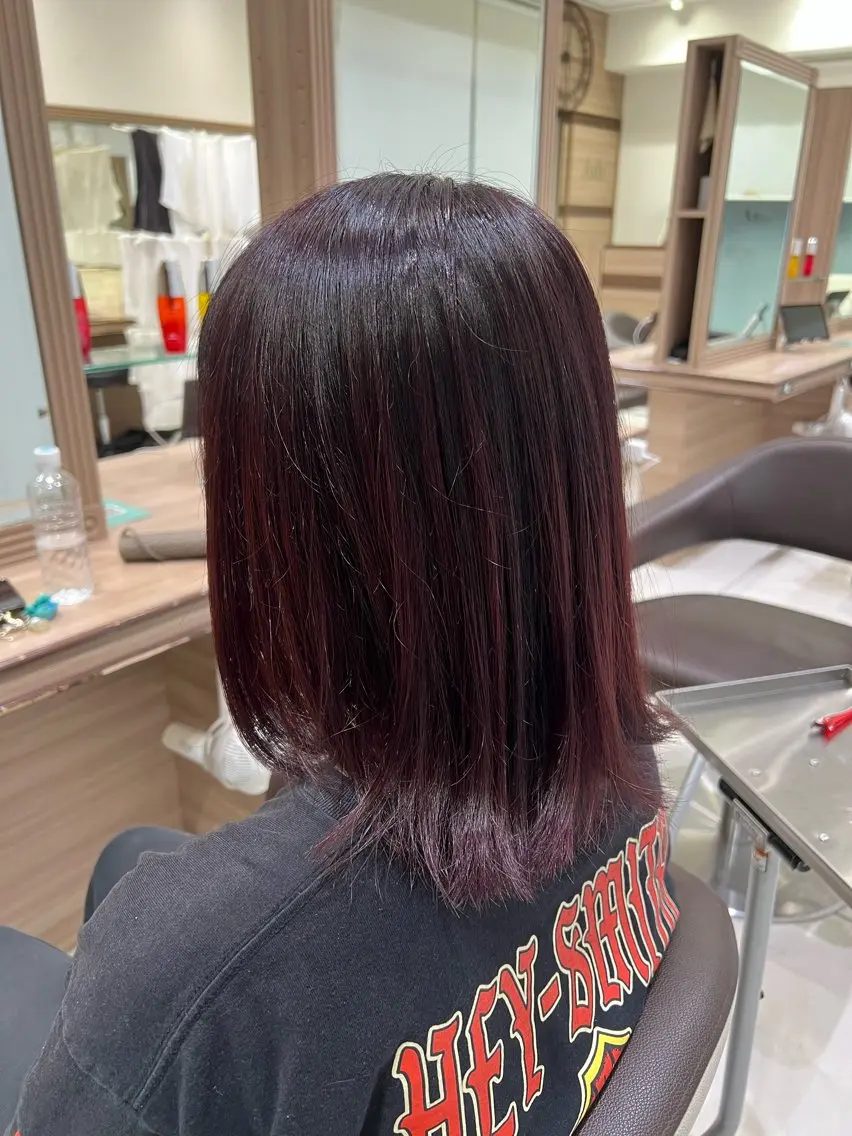 カラー ✨レイヤーカット 佐藤怜央✨のヘアスタイル
