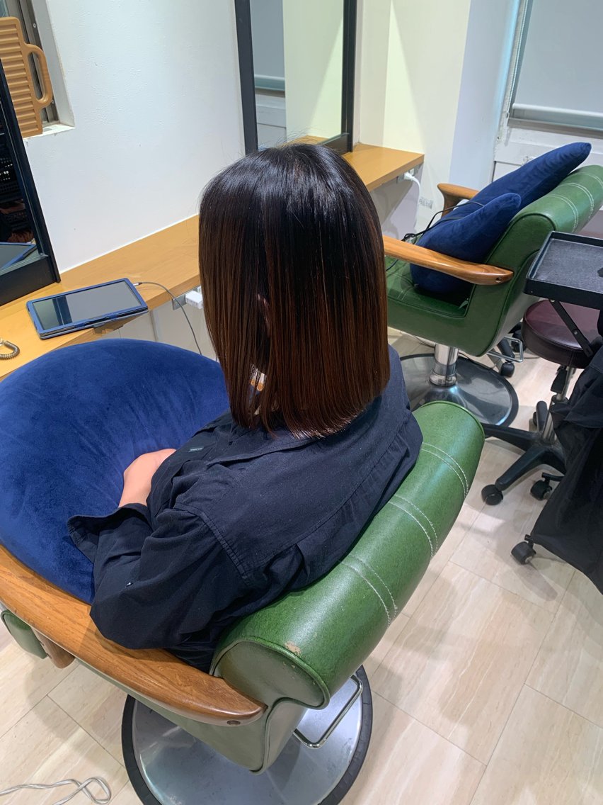 セミロング 髪質改善 髪質改善パラッチ MIKAのヘアスタイル