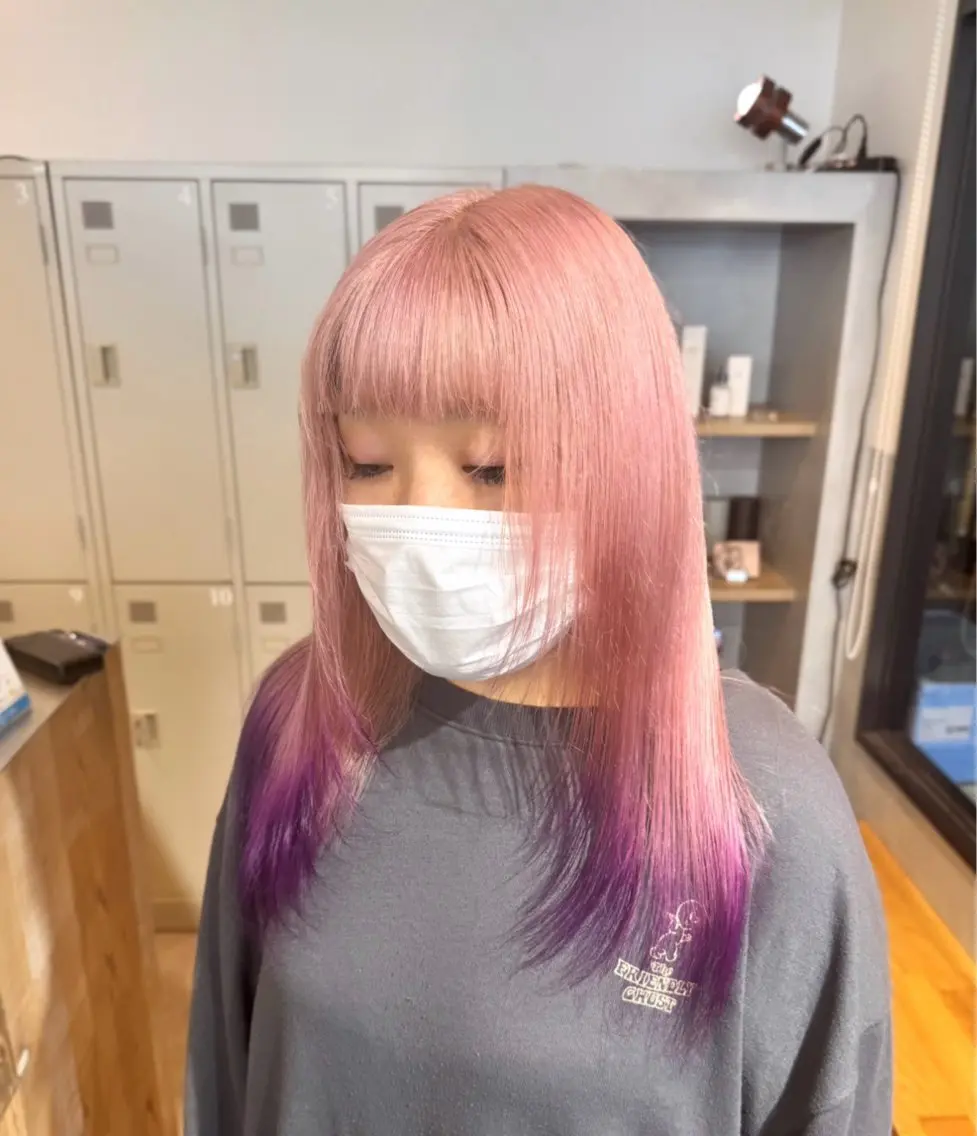 ロング ヘアカラー トリートメント ✨本日空きあります✨ 遠田コウヘイ🌟のヘアスタイル