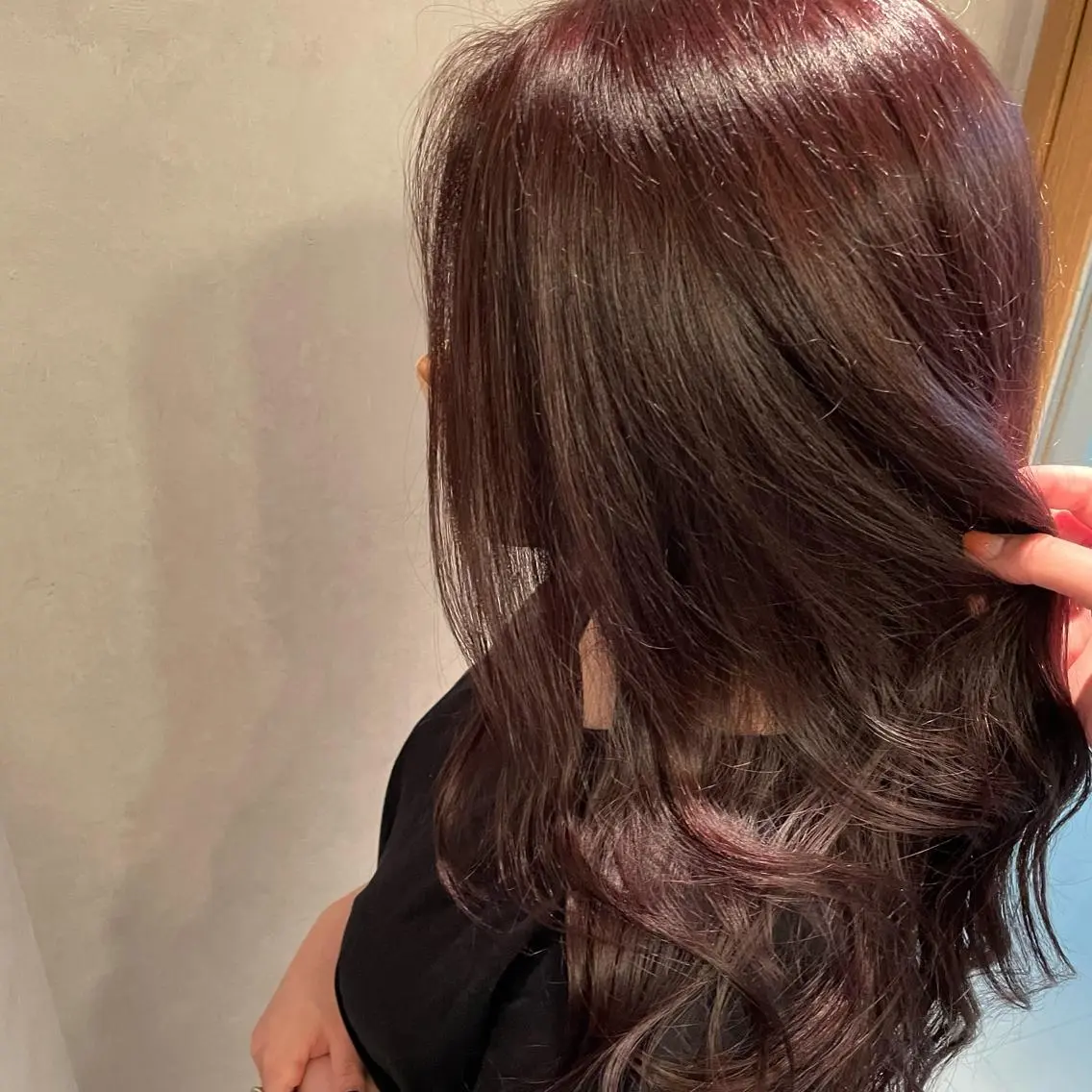 ロング カラー ラベンダーカラー 🍮中山詩乃🍮顔 まわりデザイン◎のヘアスタイル