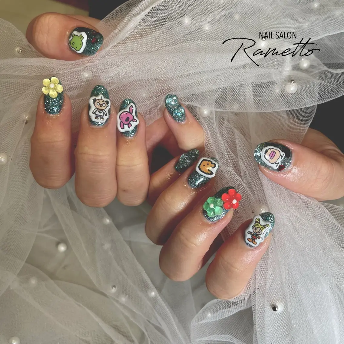ネイル ハンドネイル NAILSALON Ramettoのネイルデザイン
