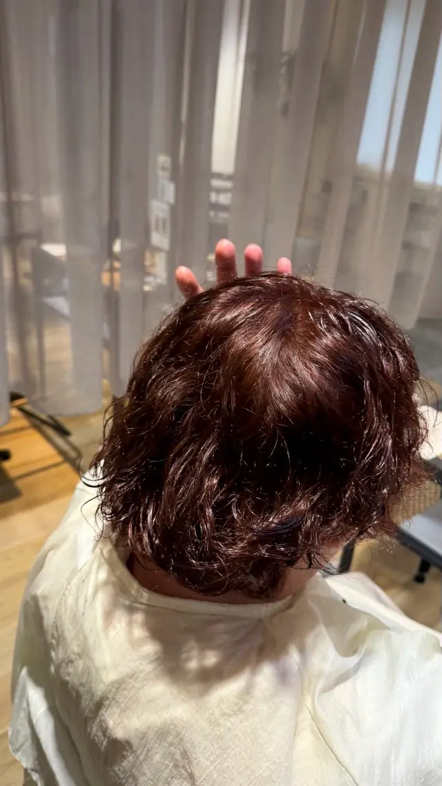 ショート ヘアカラー トリートメント 小林 美羽のヘアスタイル