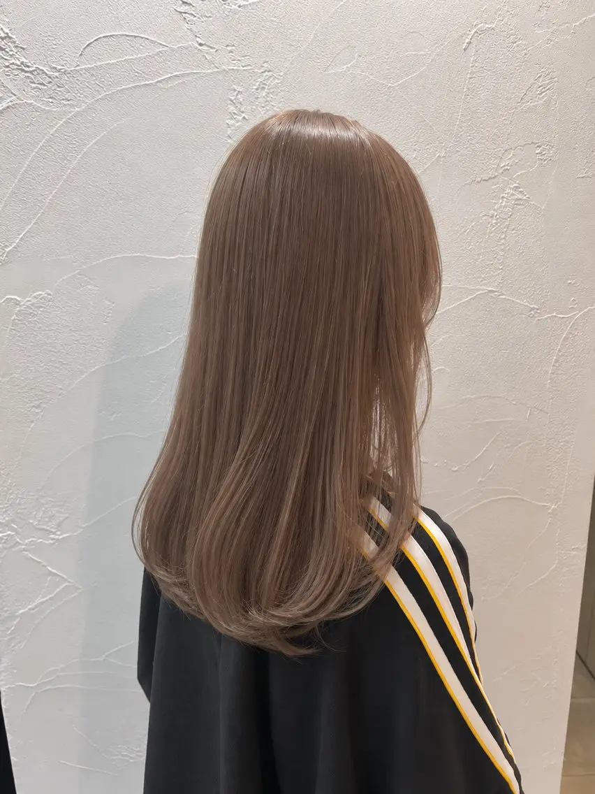 ミディアム カラー ヘアカラー 🐈‍⬛八木風歌 ifh飯塚🐈‍⬛のヘアスタイル