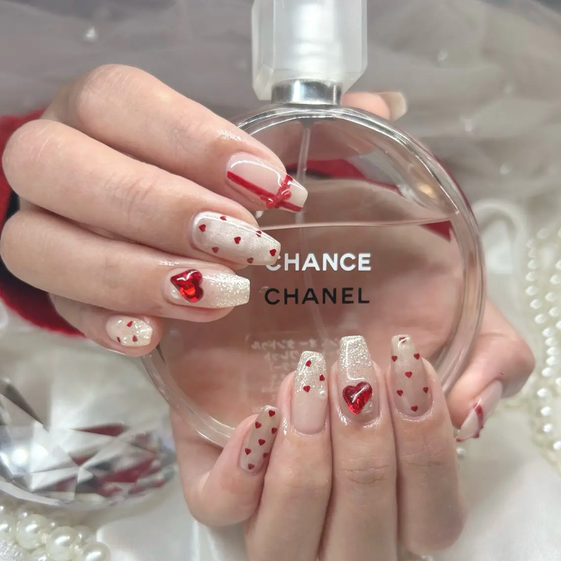ミディアム ハンドネイル Nailsalon Angeのネイルデザイン