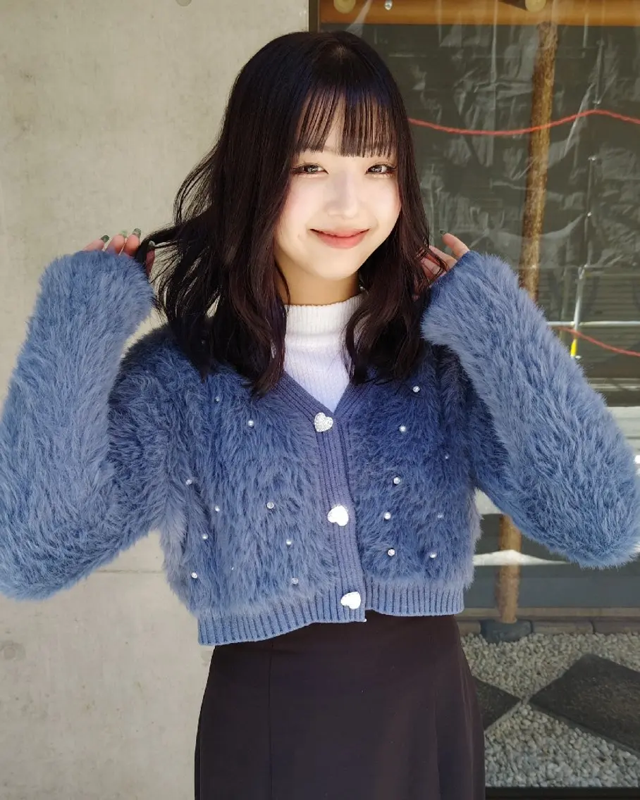 セミロング カラー 髪質改善.縮毛矯正 ×韓国ヘアyukiのヘアスタイル