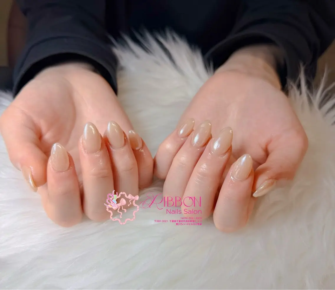 ネイル チークネイル フットネイル フレンチネイル グラデーション 韓国ネイル Ribbonnail salonのネイルデザイン