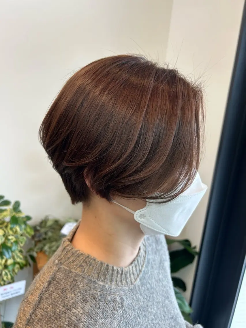 ショート 滝口 雪月花のヘアスタイル