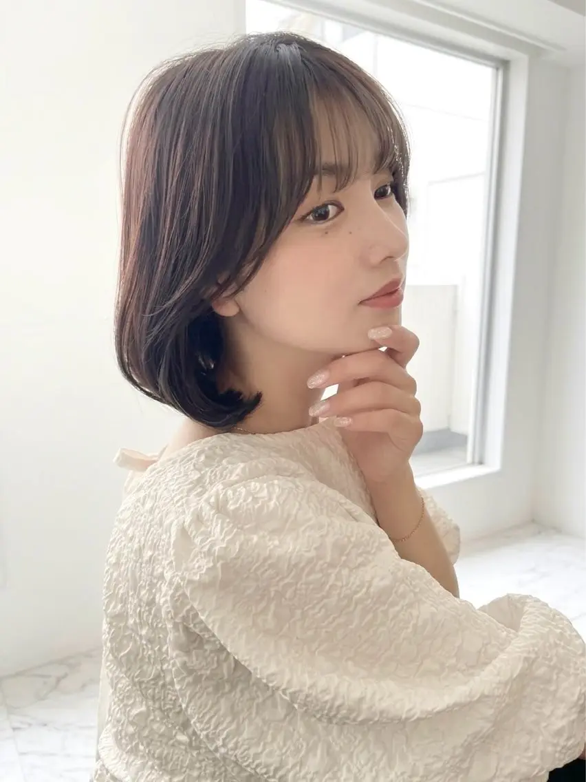 ショート カラー カット リリーオブザベイス KAZUNAのヘアスタイル
