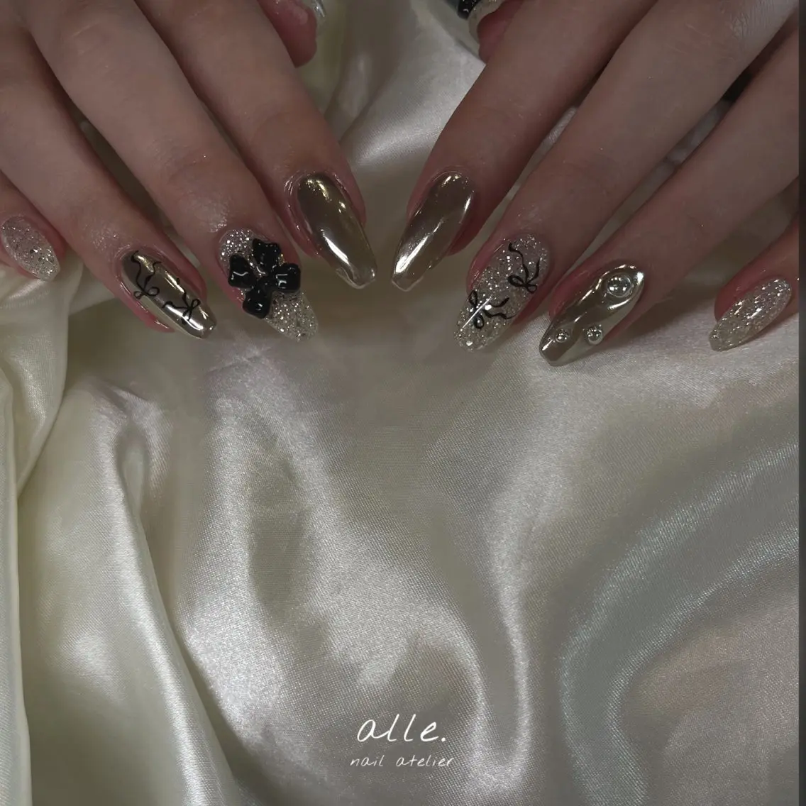 ネイル ハンドネイル atelier alle.のネイルデザイン