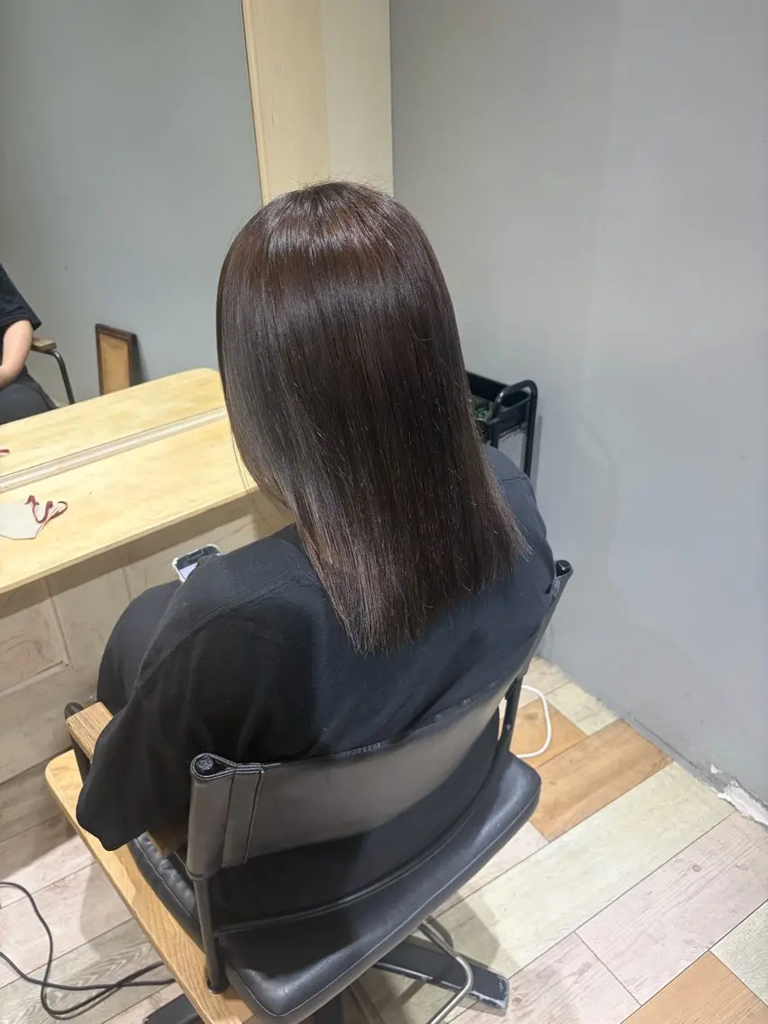 ロング ヘアカラー 💜🦋 COCONA🦋💜のヘアスタイル