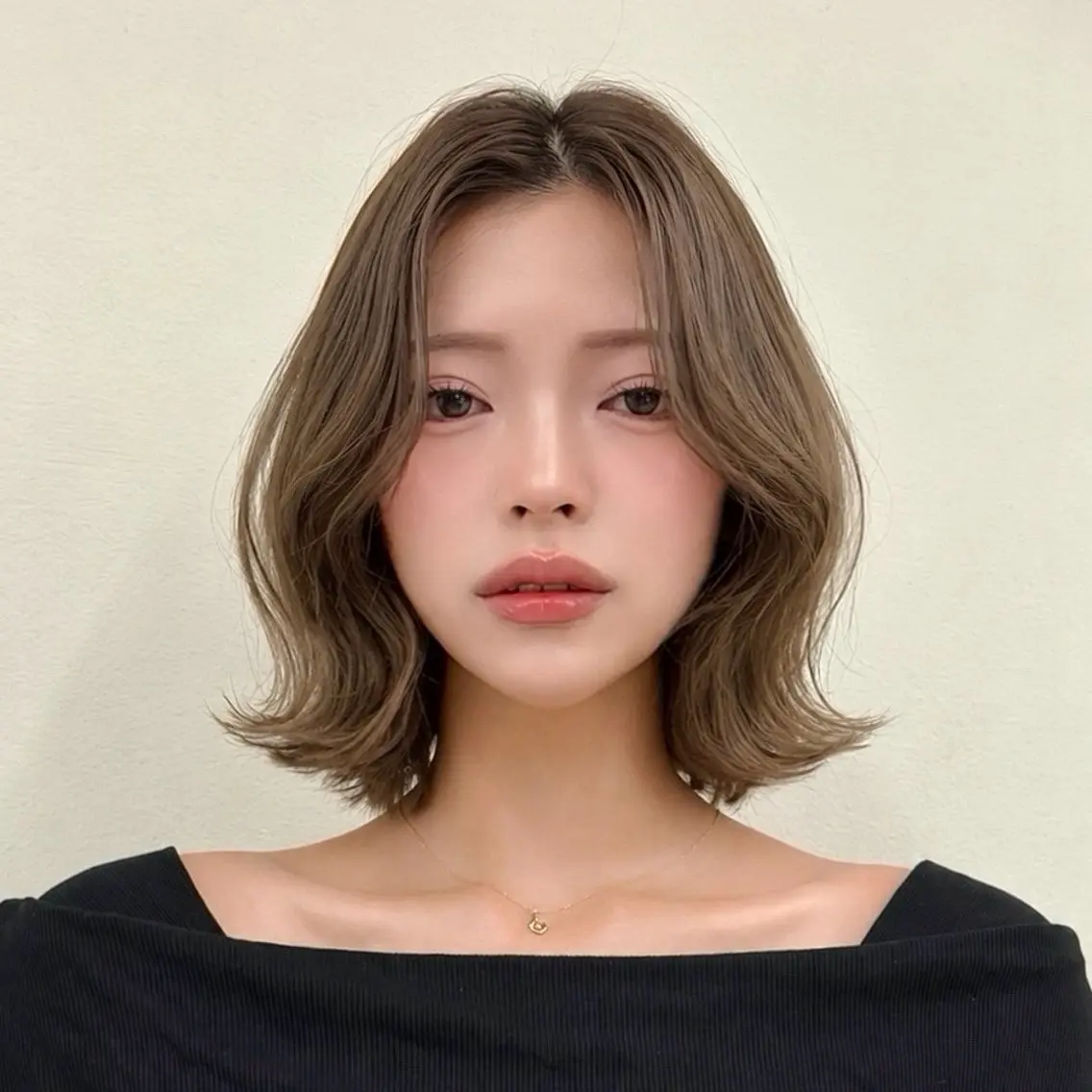 ミディアム ボブ くびれヘア ボブ/透明感 カラー ໒꒱⋆꙳‬ゆいなのヘアスタイル
