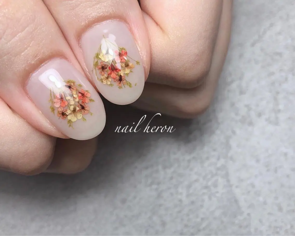 ネイル ハンドネイル saki_ nail heronのネイルデザイン