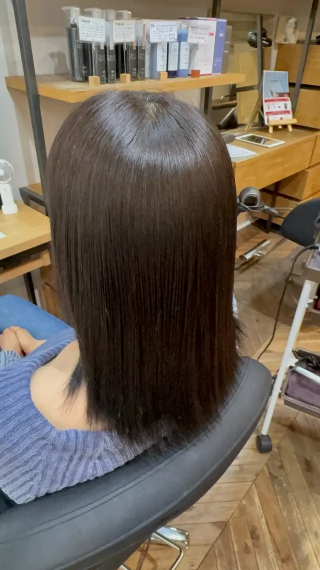 ミディアム トリートメント 🪷est hair Lunaのヘアスタイル