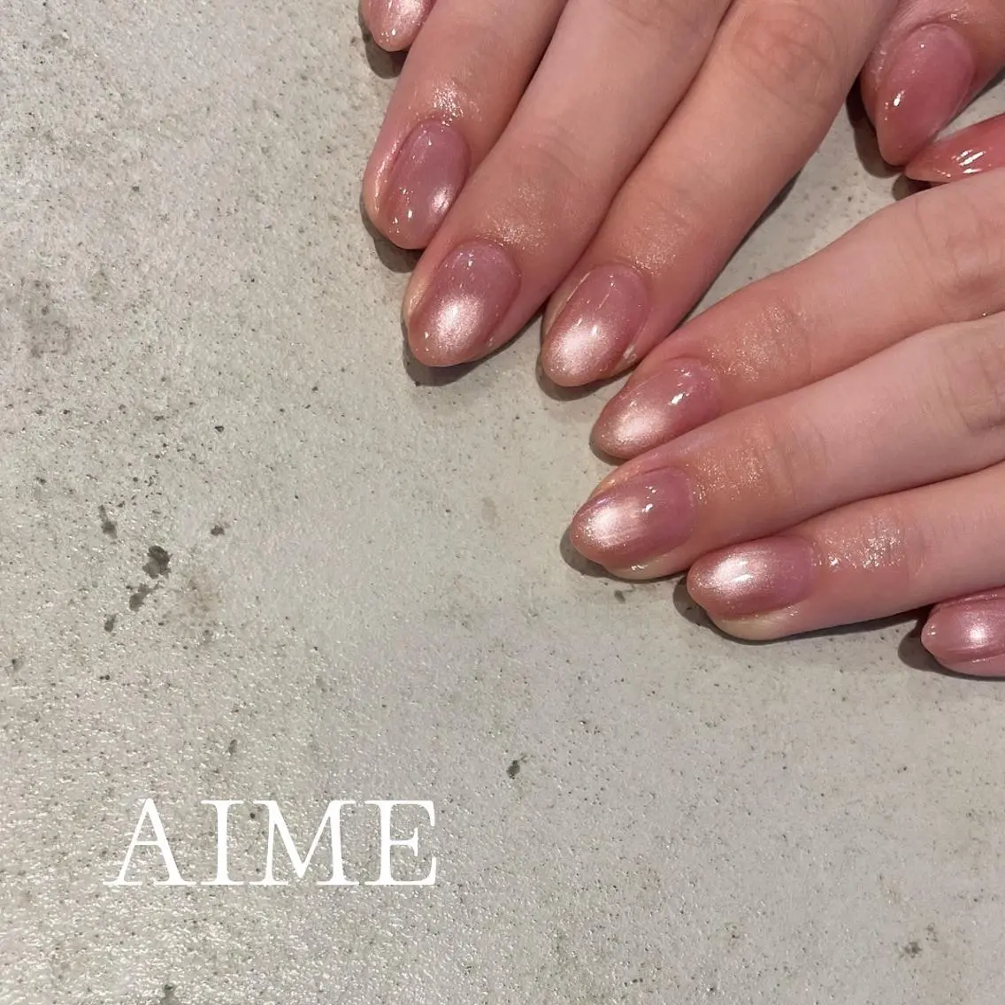 ネイル アートネイル ハンドネイル AIME (momo)のネイルデザイン