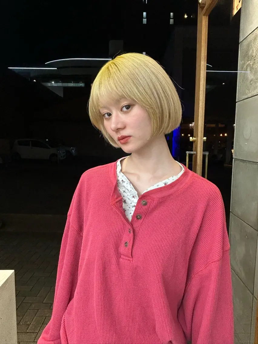 〈☆ご新規様平日限定〉ケアブリーチダブルカラー+シャンプーブローの写真