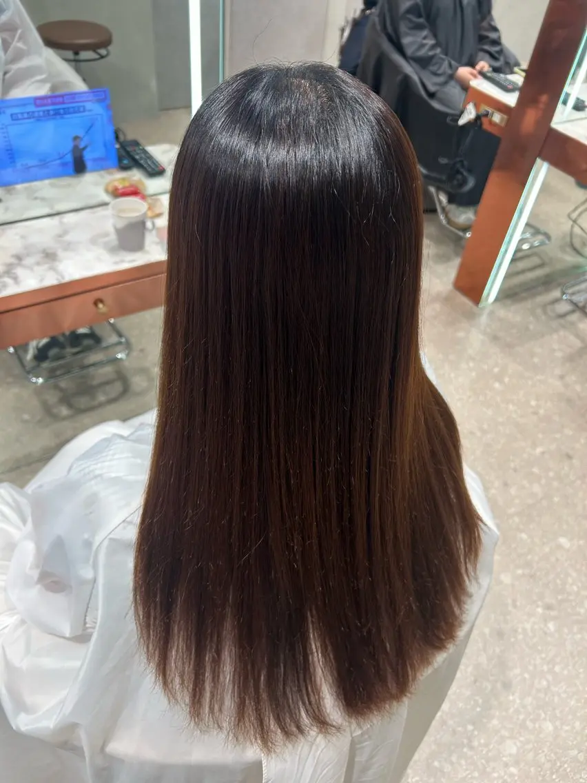 ロング 縮毛矯正 aimi 🎀のヘアスタイル