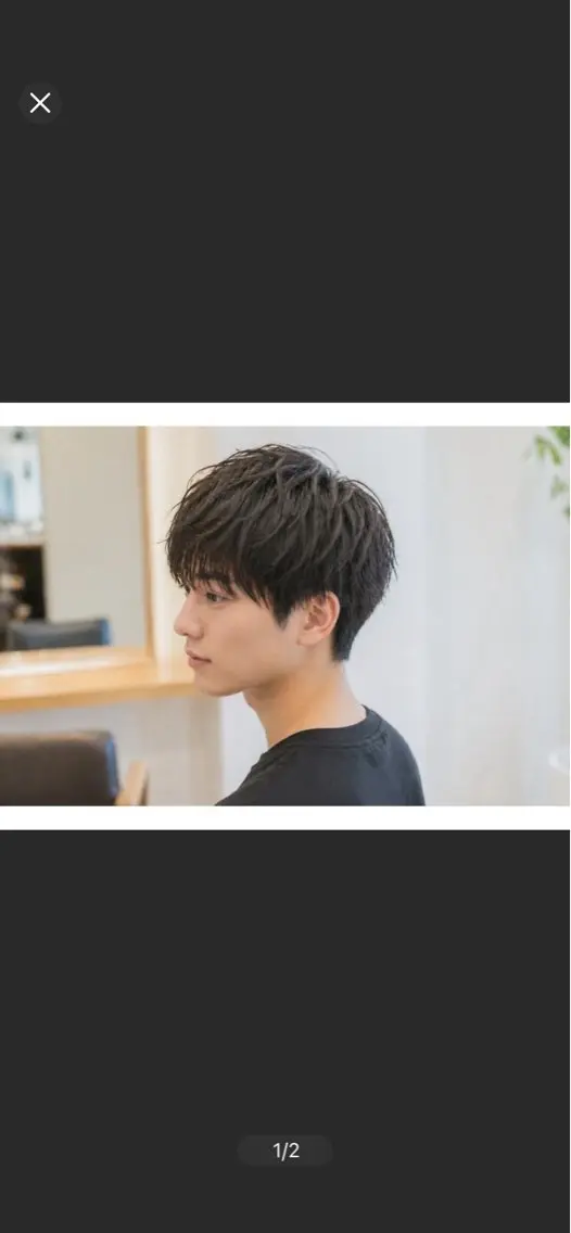 メンズ 森川 紗菜のヘアスタイル