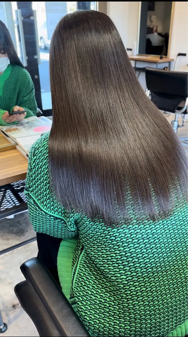ロング カラー ヘアカラー トリートメント 🍀石川尚之🍀 HELIMのヘアスタイル